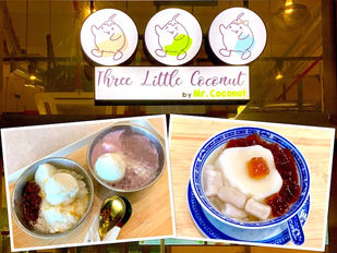 Singapore Cafe: Three Little Coconut by Mr. Coconut @ Tengah