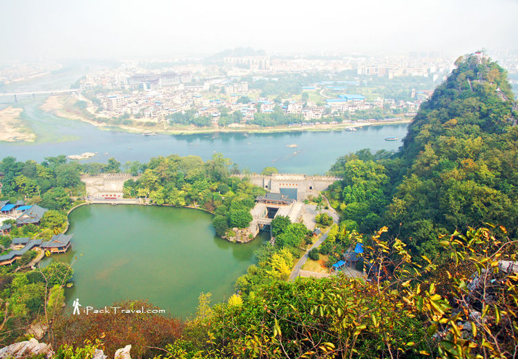 Hill besides Mulong Lake