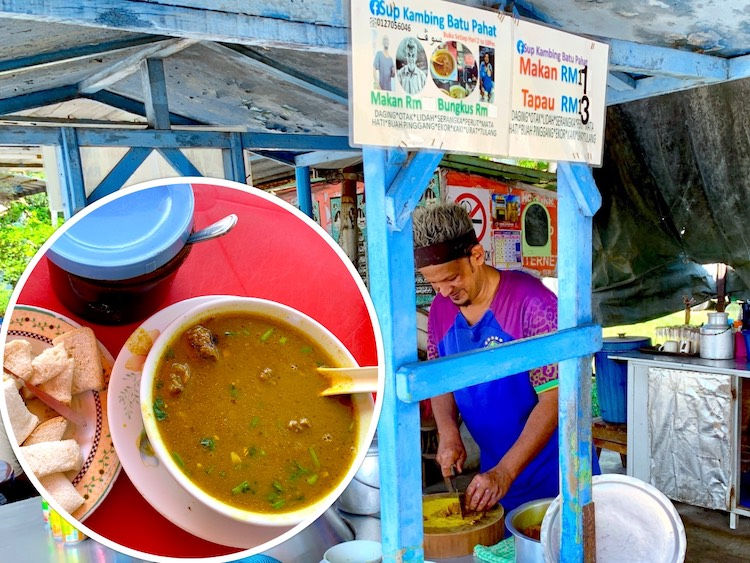 Batu Pahat Eat: Sup Kambing Batu Pahat @ Glutton Street