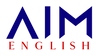 aim english logo