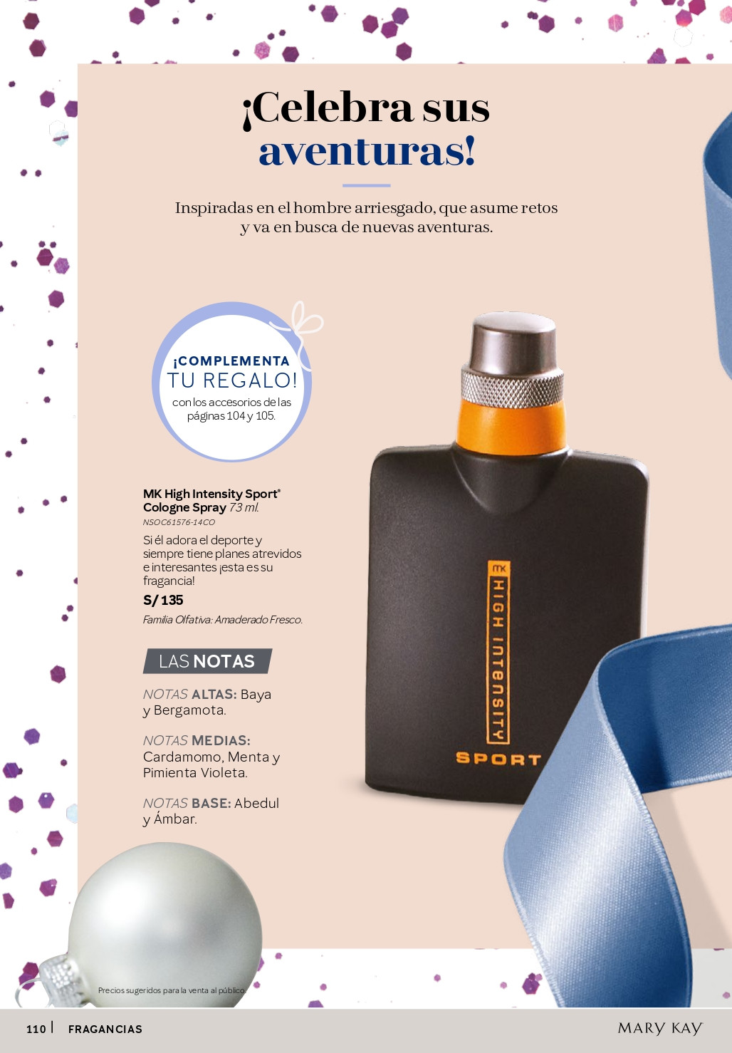 MK High Intensity sport' Cologne Spray 73ml