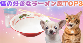 僕の好きなラーメン屋TOP3