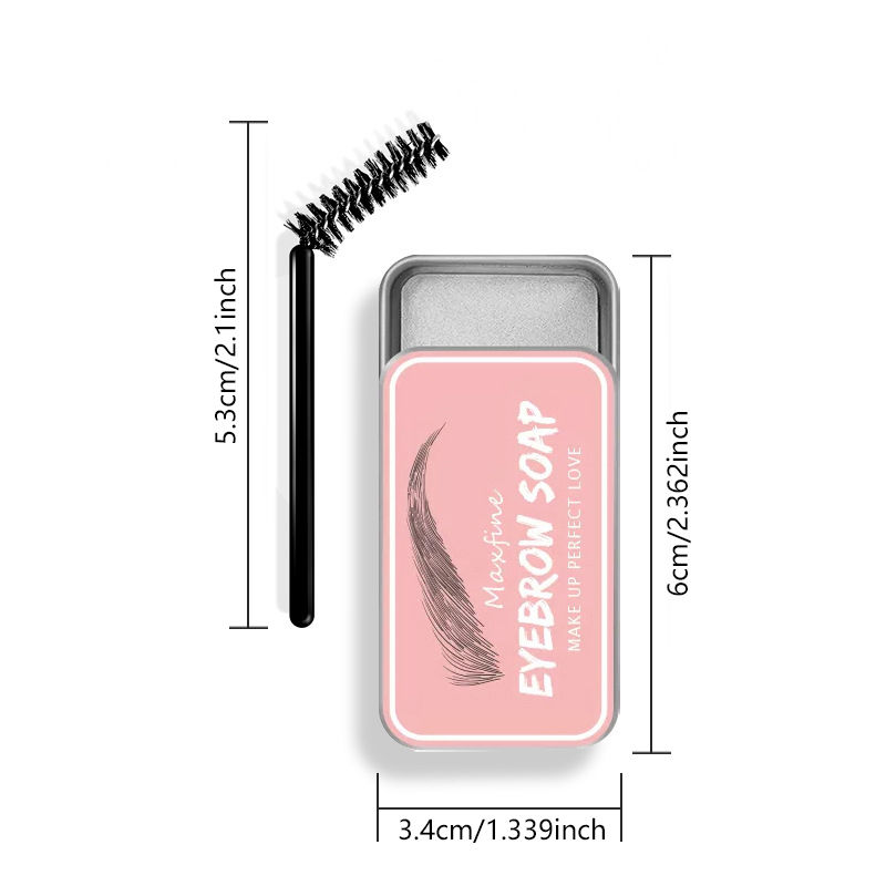 Miniatura: Gel Modelador de Sobrancelhas, Cera À Prova D'Água, Transparente, Refrescante.