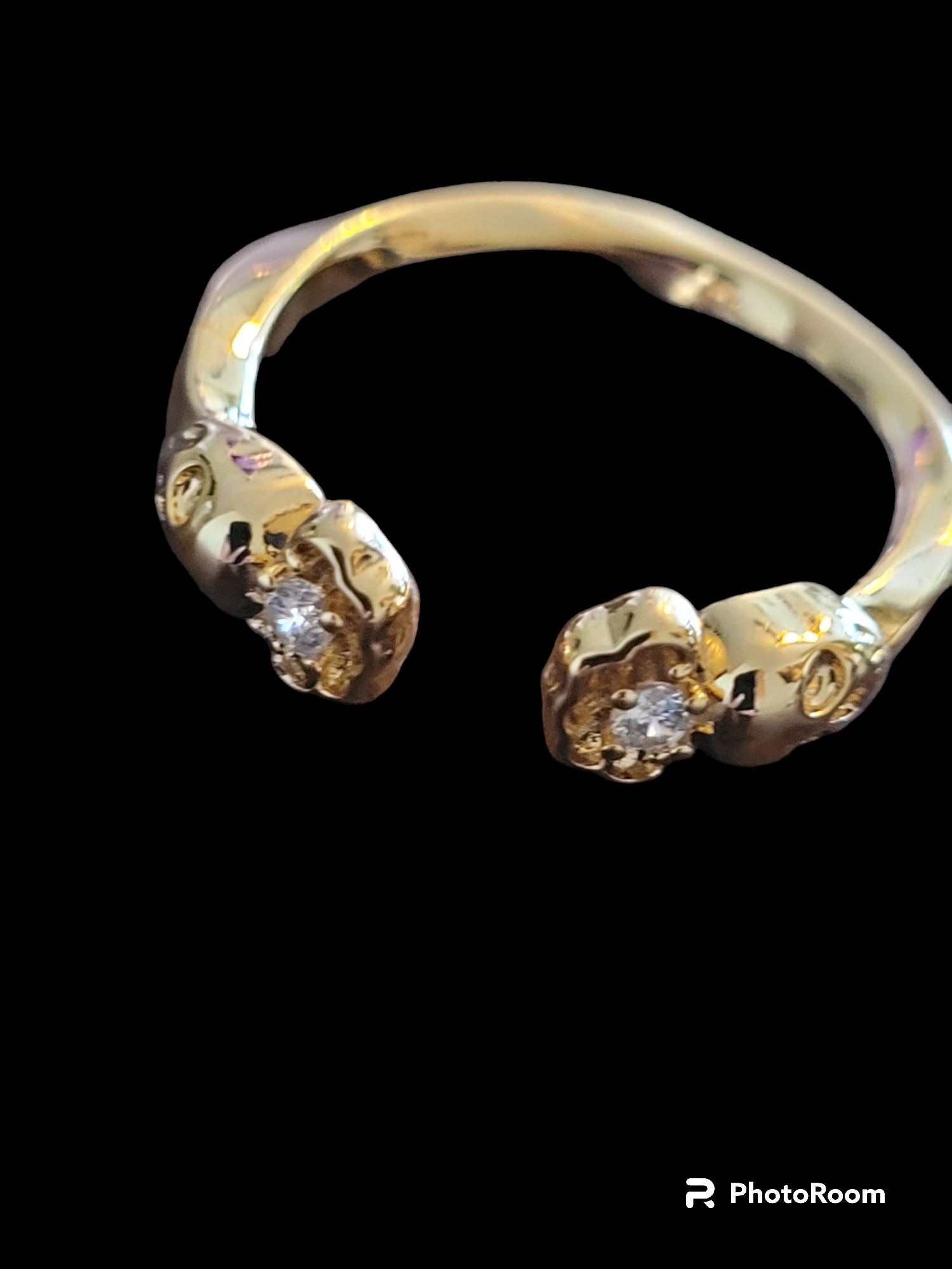 Bague femme fleur 2 fleur 