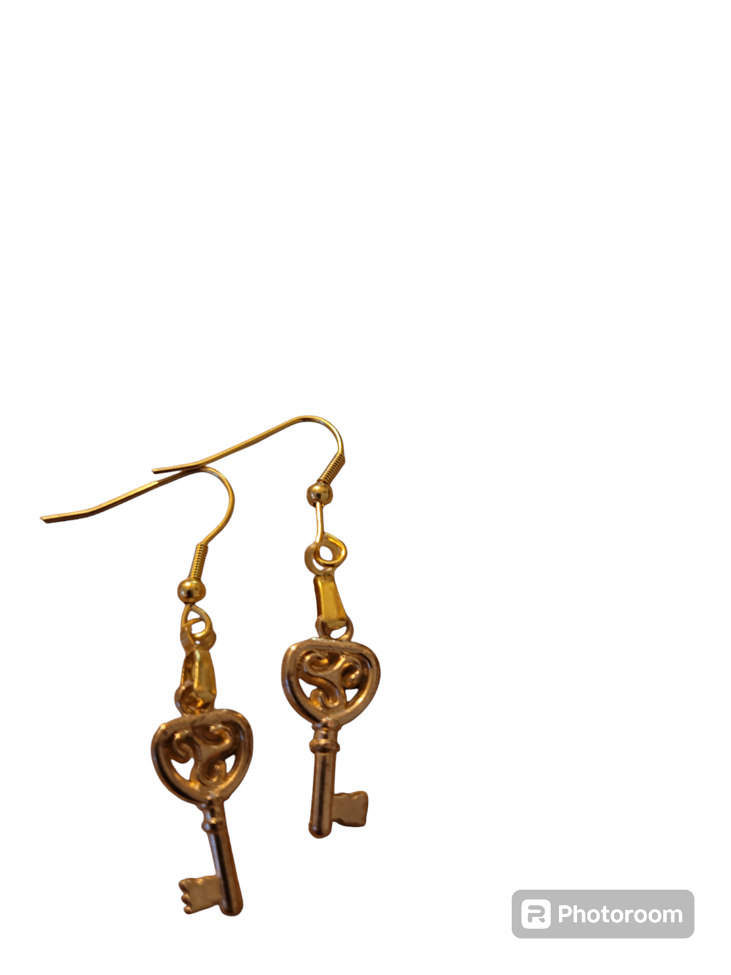 Boucle d'oreille stainless  clef