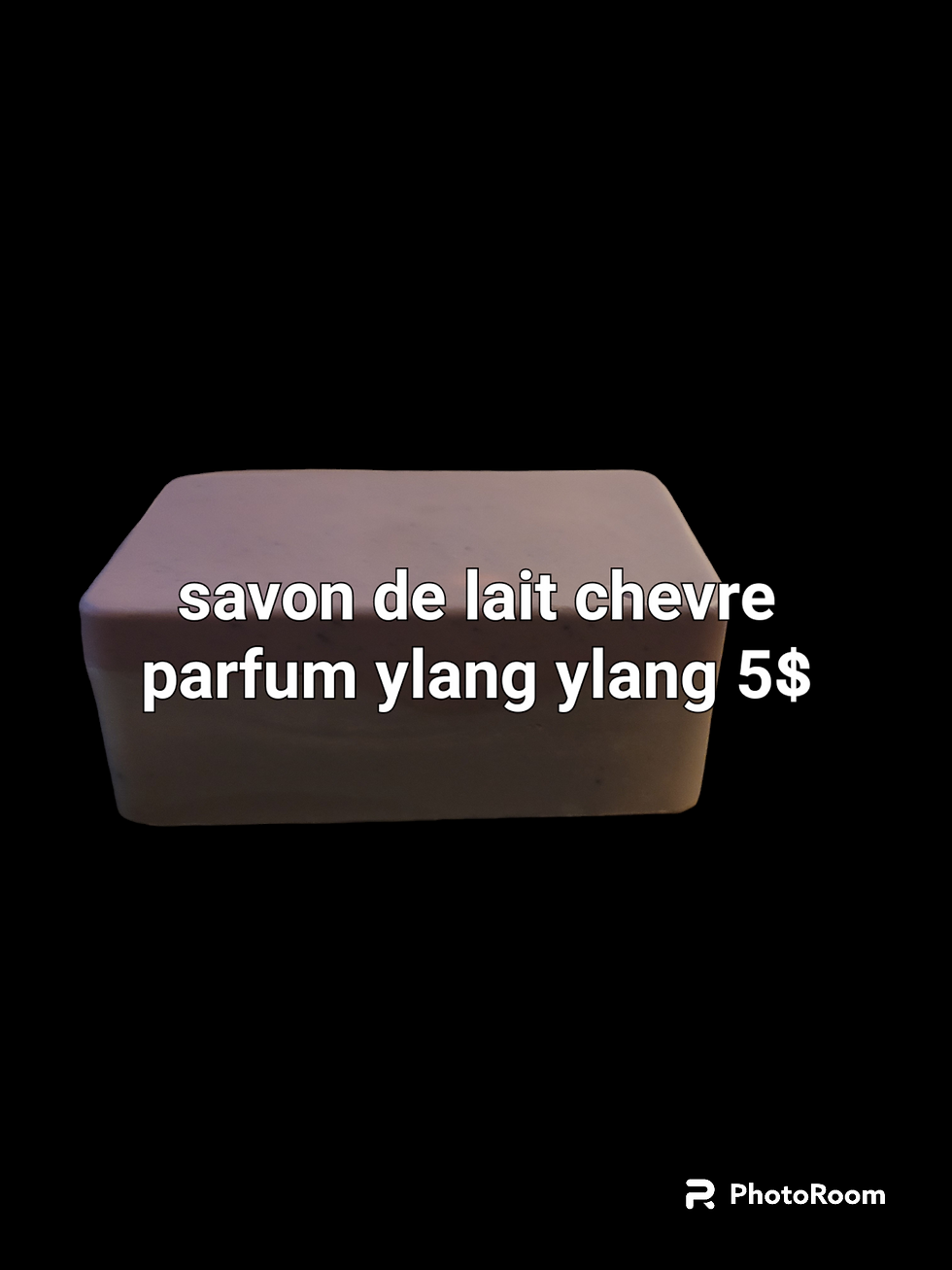 Savon lait chevre parfum ylang ylang