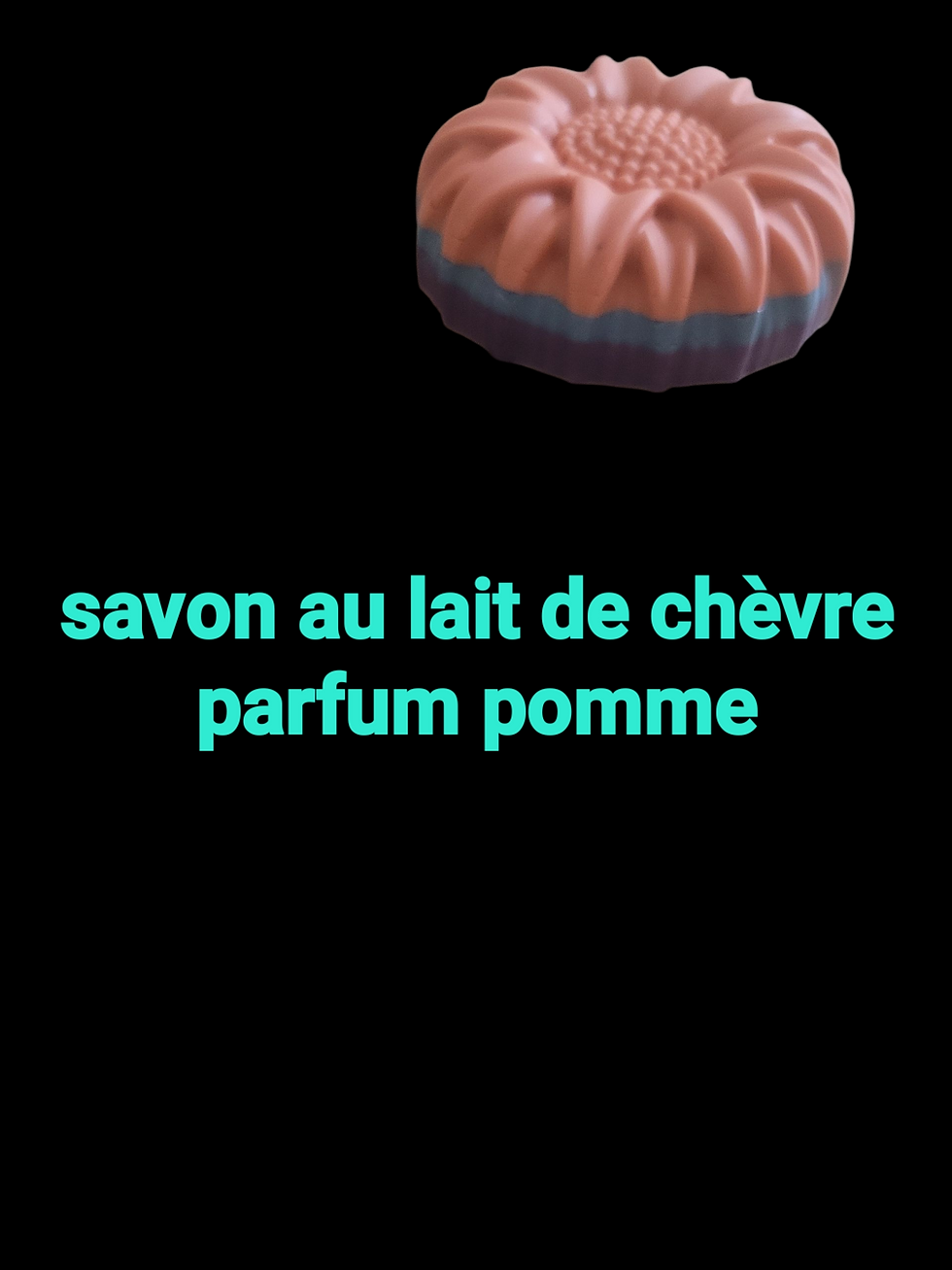Savon au lait de chèvre parfum pomme