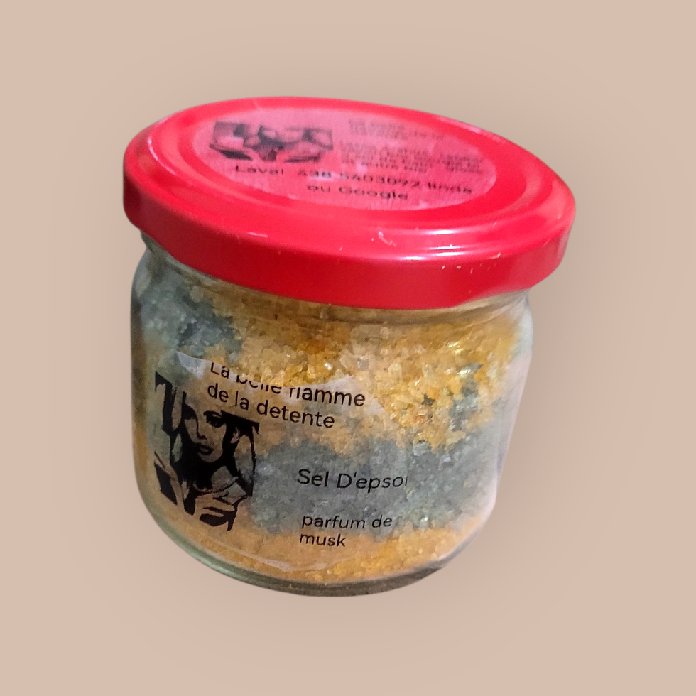 Sel D'epson au parfum de Musk