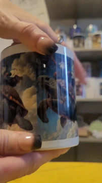 Miniature : Superbe tasse 11 onze tortue 