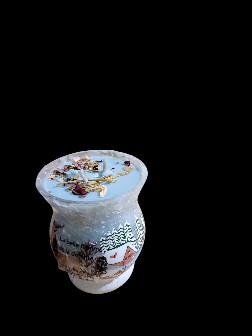 Bougie cire de soja parfum de camphre