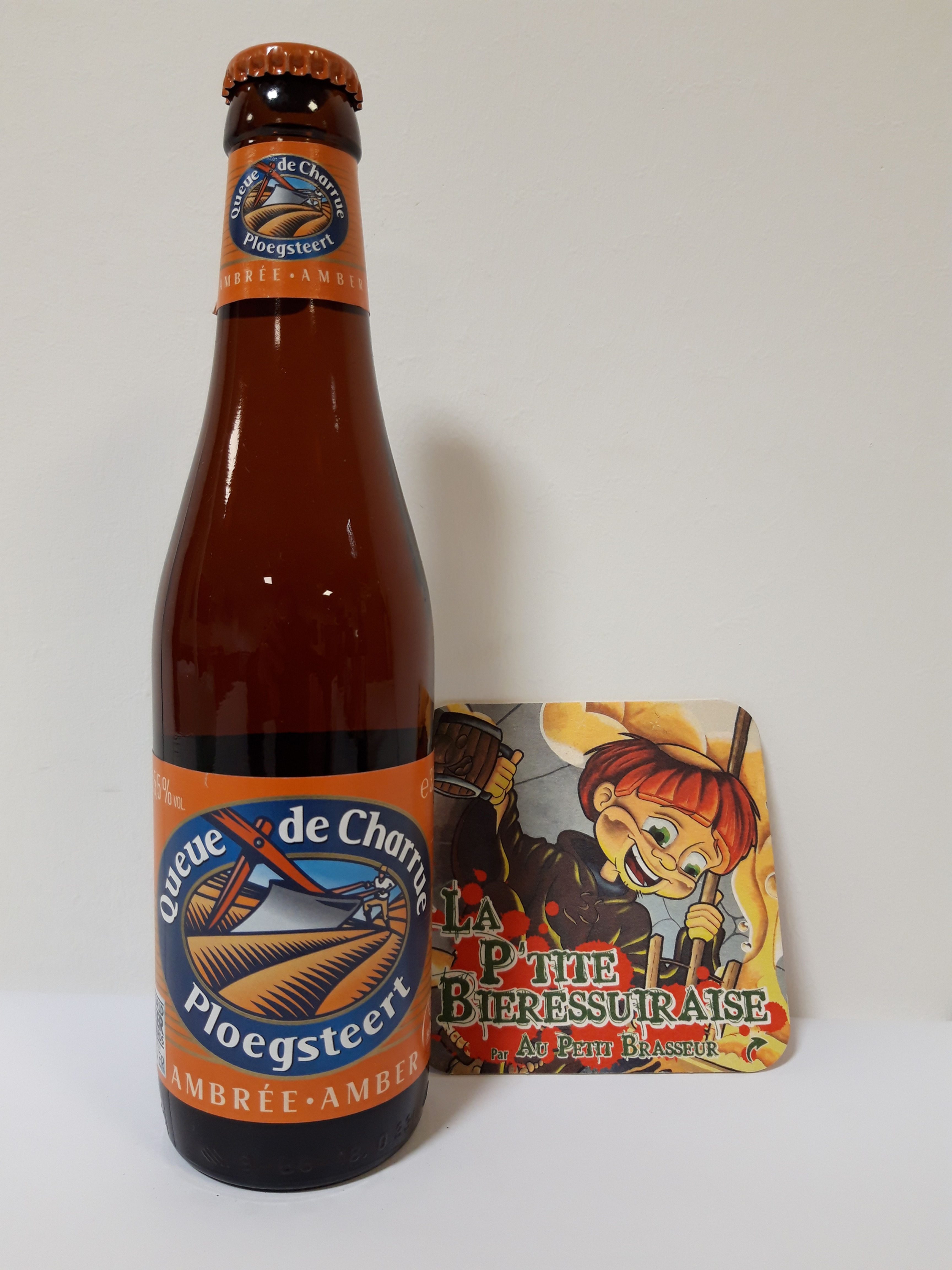 Queue charrue ambrée