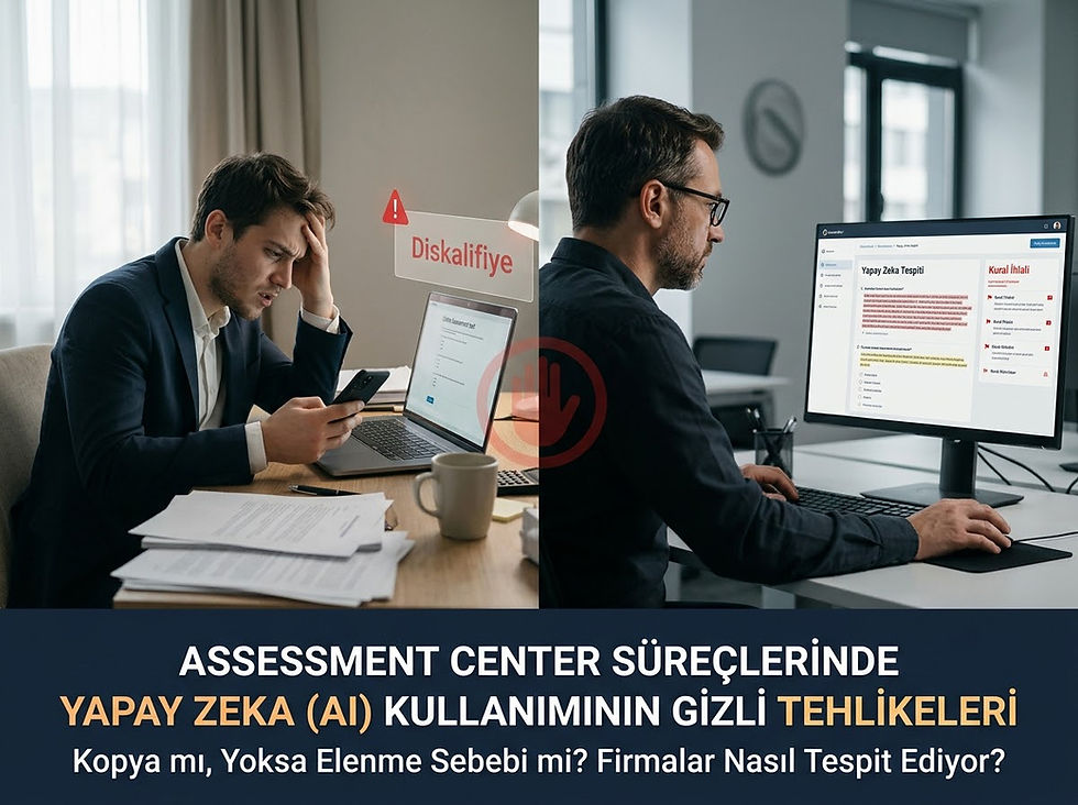 Assessment Center Egzersizlerinde Yapay Zekâ Kullanımı: Fırsat mı, Elenme Sebebi mi?