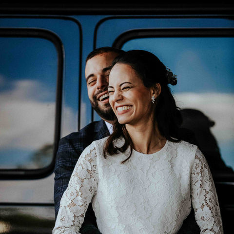 Hochzeitsfotos an der Skateanlage auf dem Gelände des ehemaligen Schalker Vereins in Gelsenkirchen