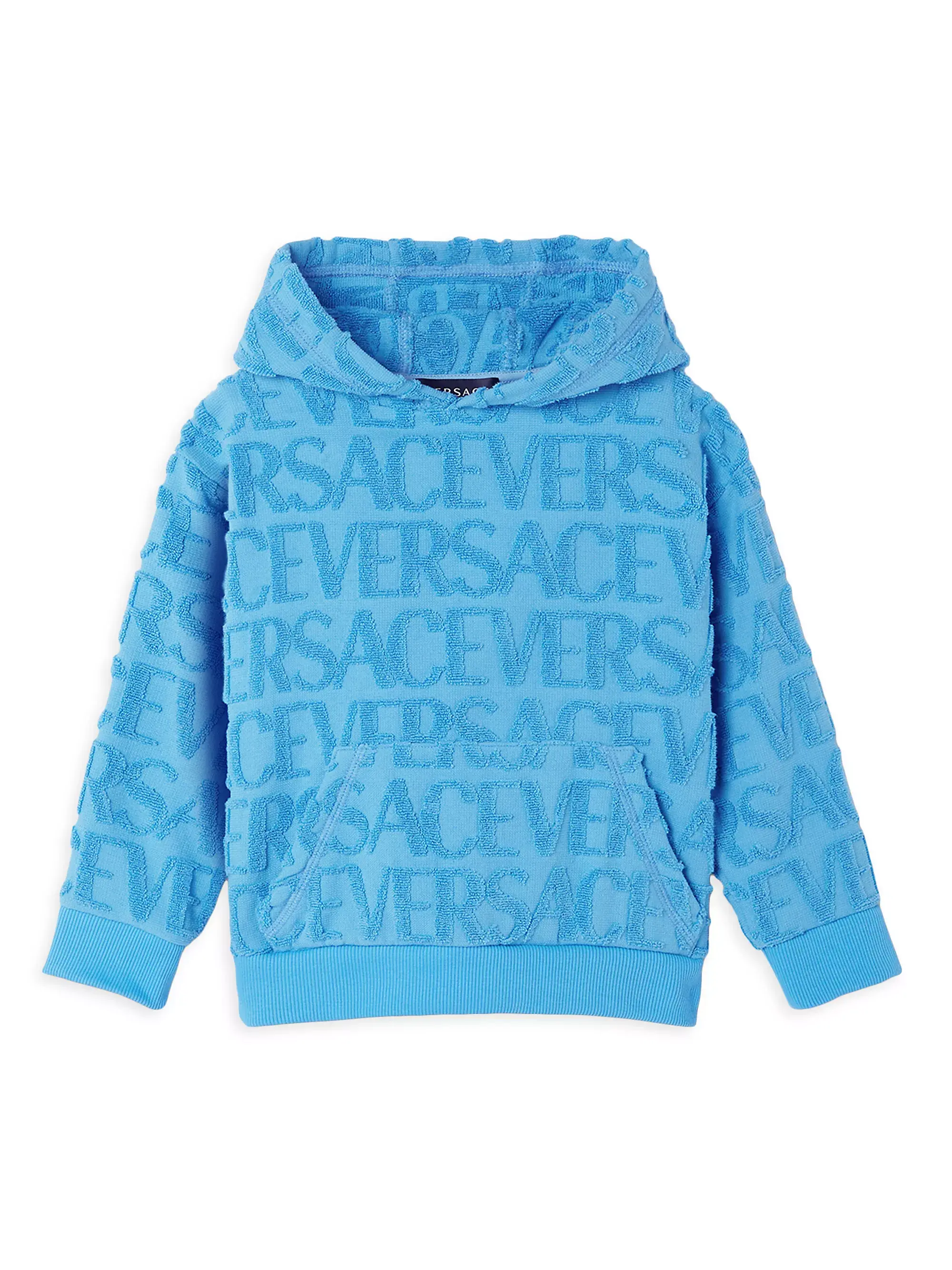 Versace  Little Girl's & Girl's Terry Cloth Logo Hoodie