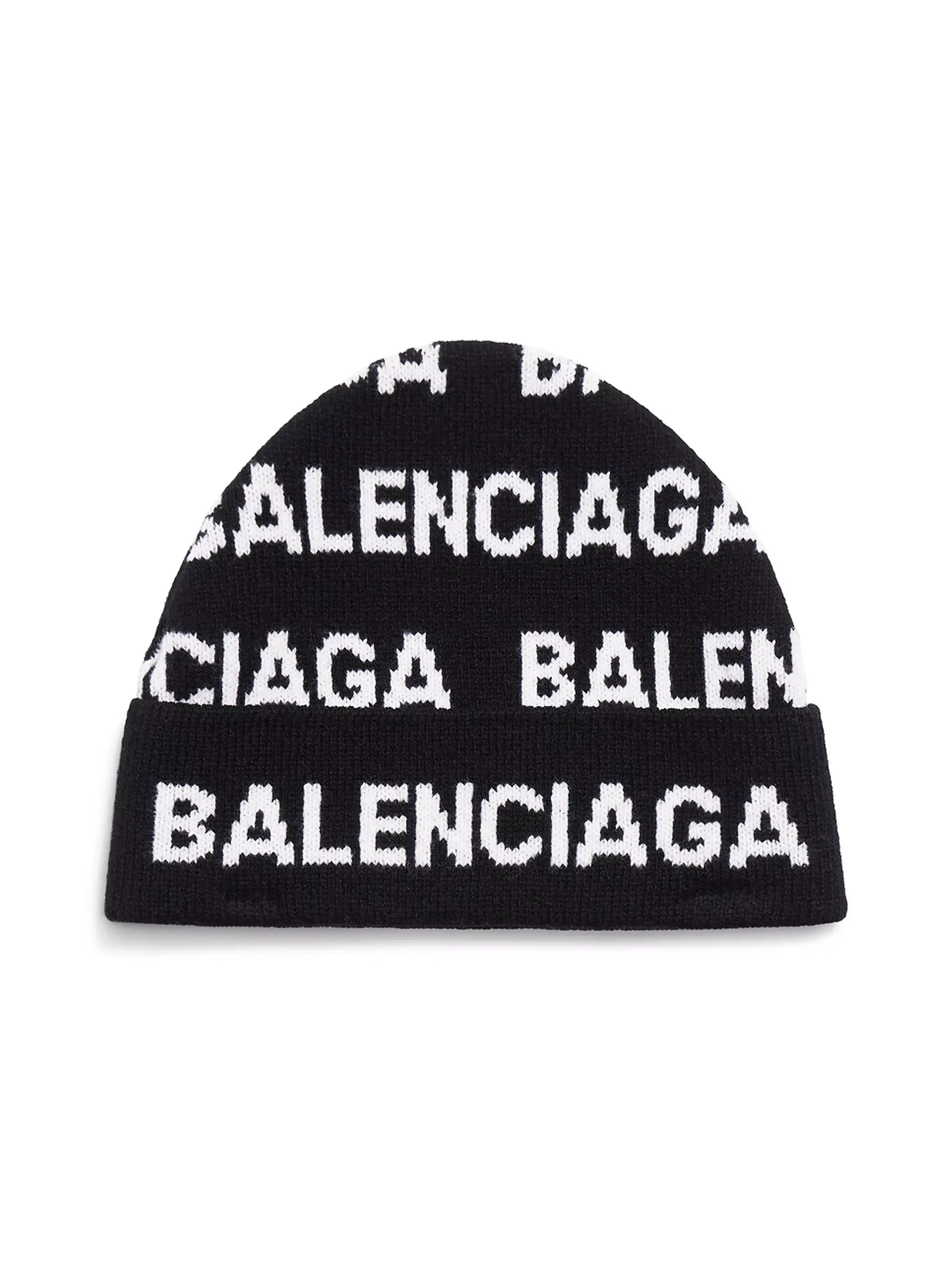Balenciaga  Horizontal Allover Beanie