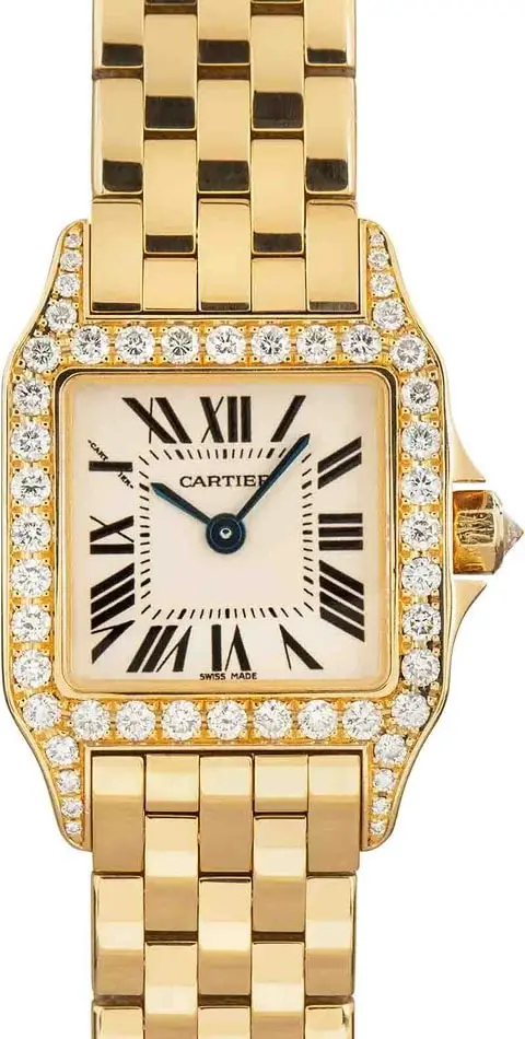 Cartier Santos Demoiselle 18k Yellow Gold