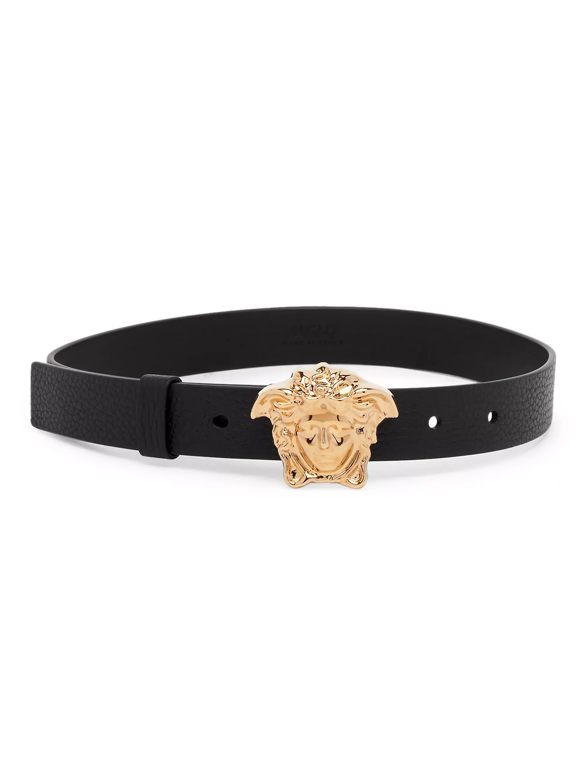 Versace  Kid's Nero Medusa Belt