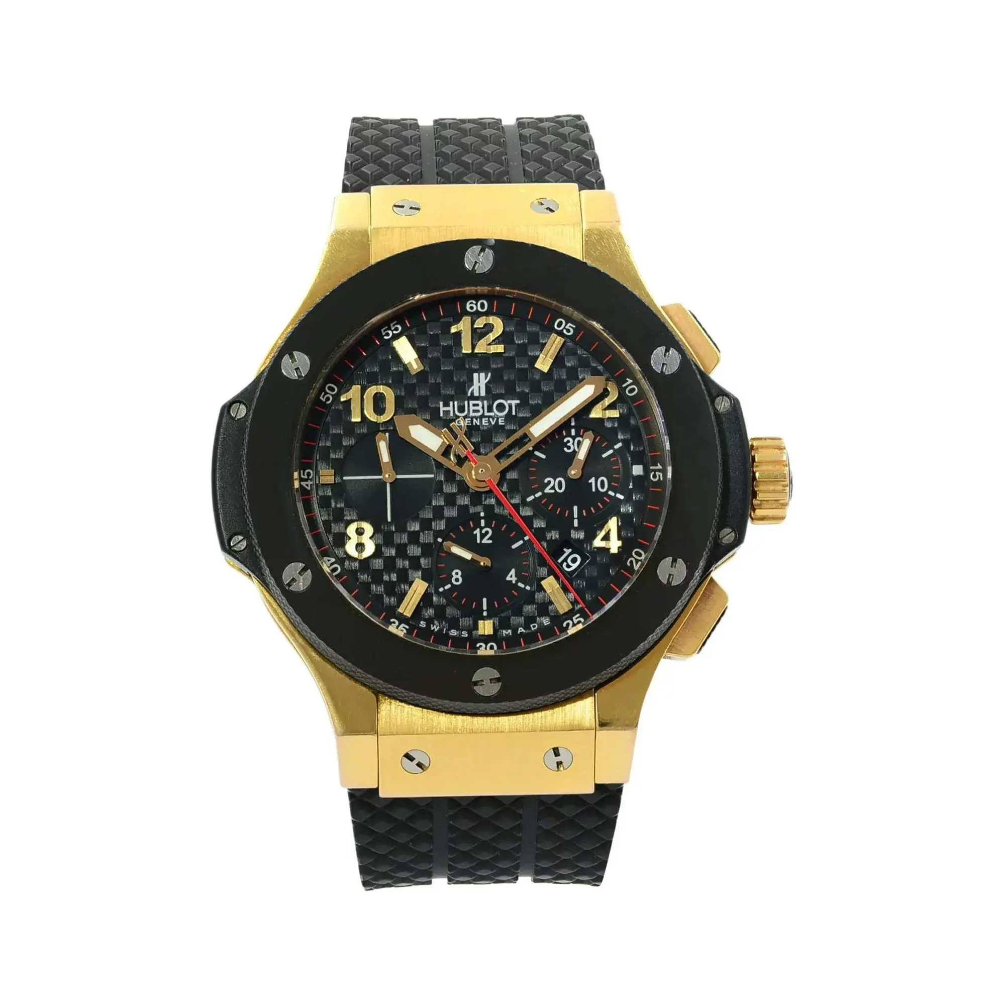 Hublot Big Bang 18K Gold Ceramic Titanium Automatic Mens Watch 301.PB.131.RX