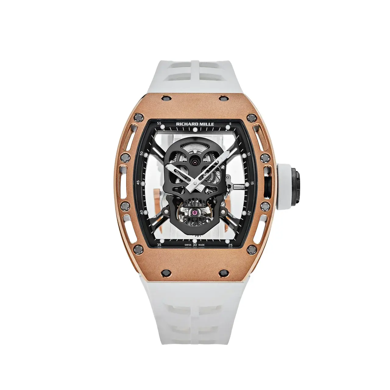 Richard Mille Skull Tourbillon Rose Gold RM 052