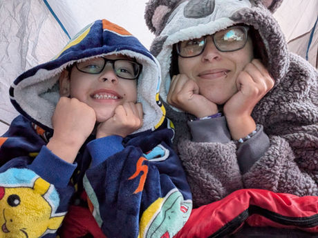 Overnight Adventure: Camping in our Garden
