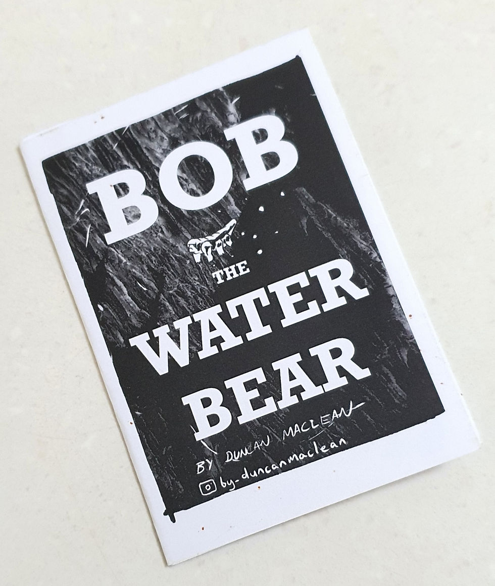 Bob The Waterbear- A Mini-Comic Experiment