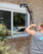 photo nettoyage de fenêtres extérieures