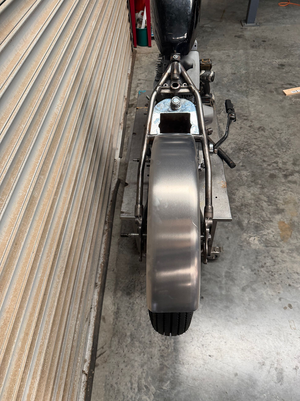 Thumbnail: 5” flat top (aluminium) fender 