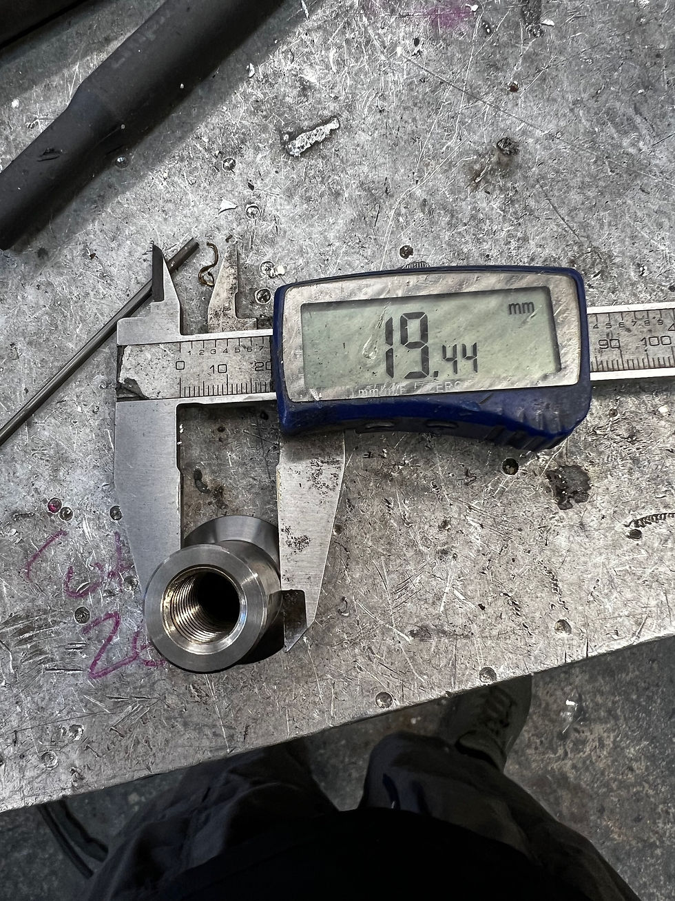 Thumbnail: Weld in bungs (for 1 inch heavy wall bars)
