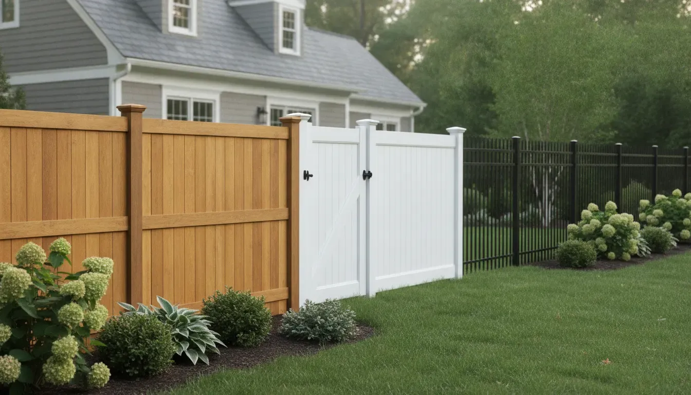 Best Privacy Fence Material: Wood, Vinyl, or Aluminum