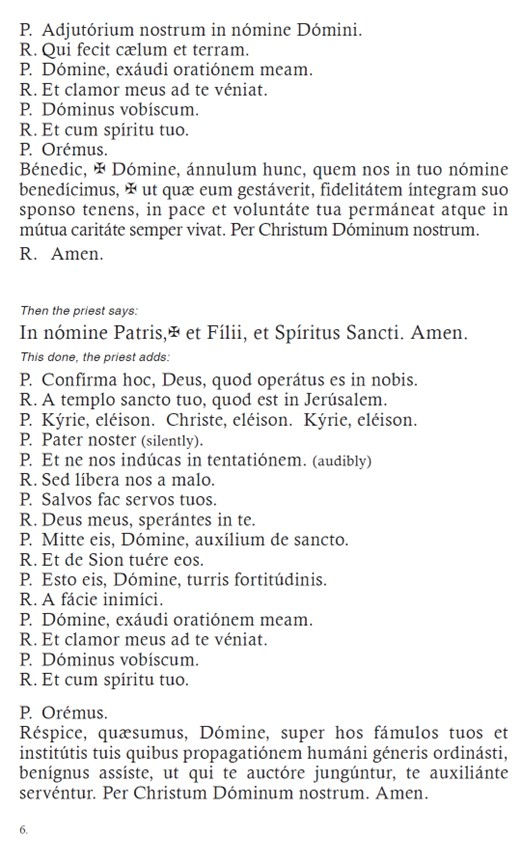 Thumbnail: Nuptial Mass: Latin-English Booklet Missal