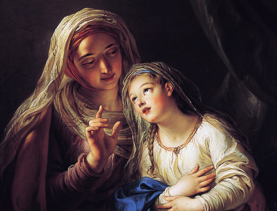 The Grandmother Who Taught the Mother of God