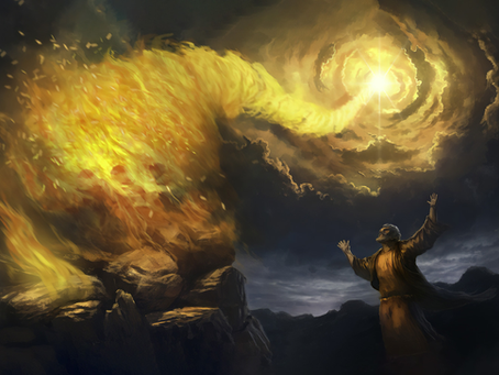 When Saint Michael Gave the Thunder to Elijah