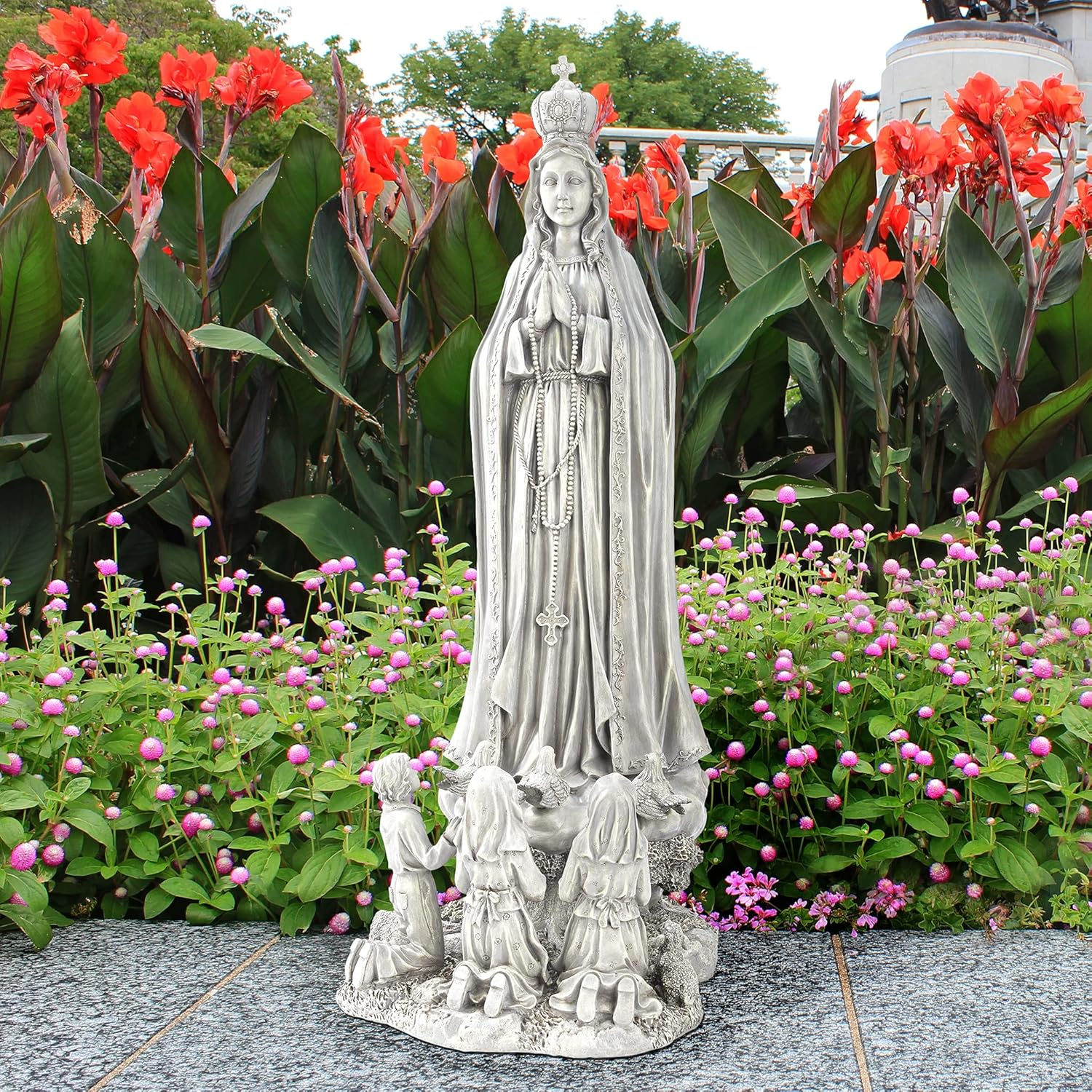 Our Lady of Fatima Garden Statue