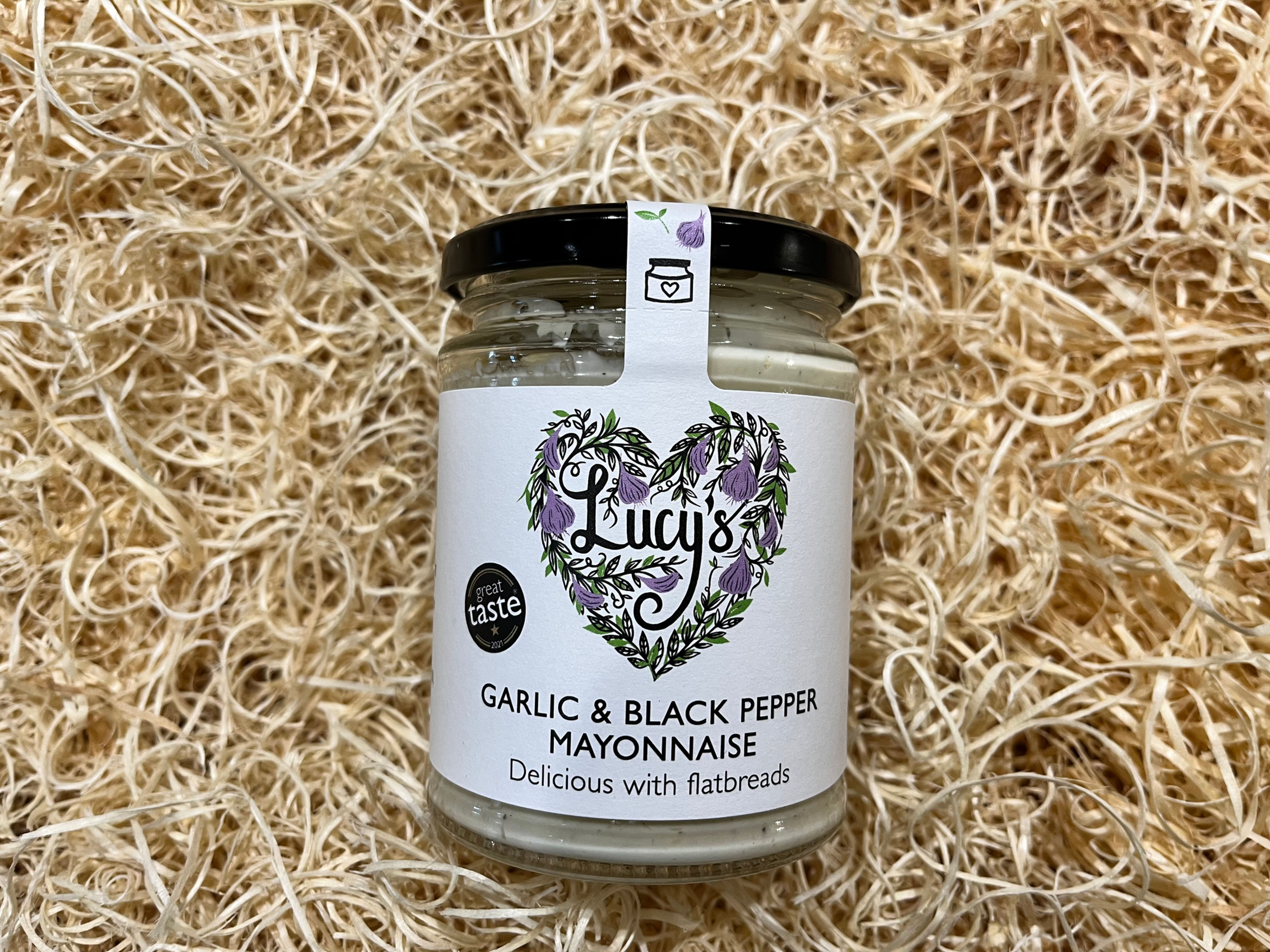 Roasted Garlic and Black Pepper Mayonnaise 250g