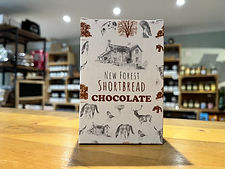 Chocolate Flavoured New Forest Shortbread - Box of 8