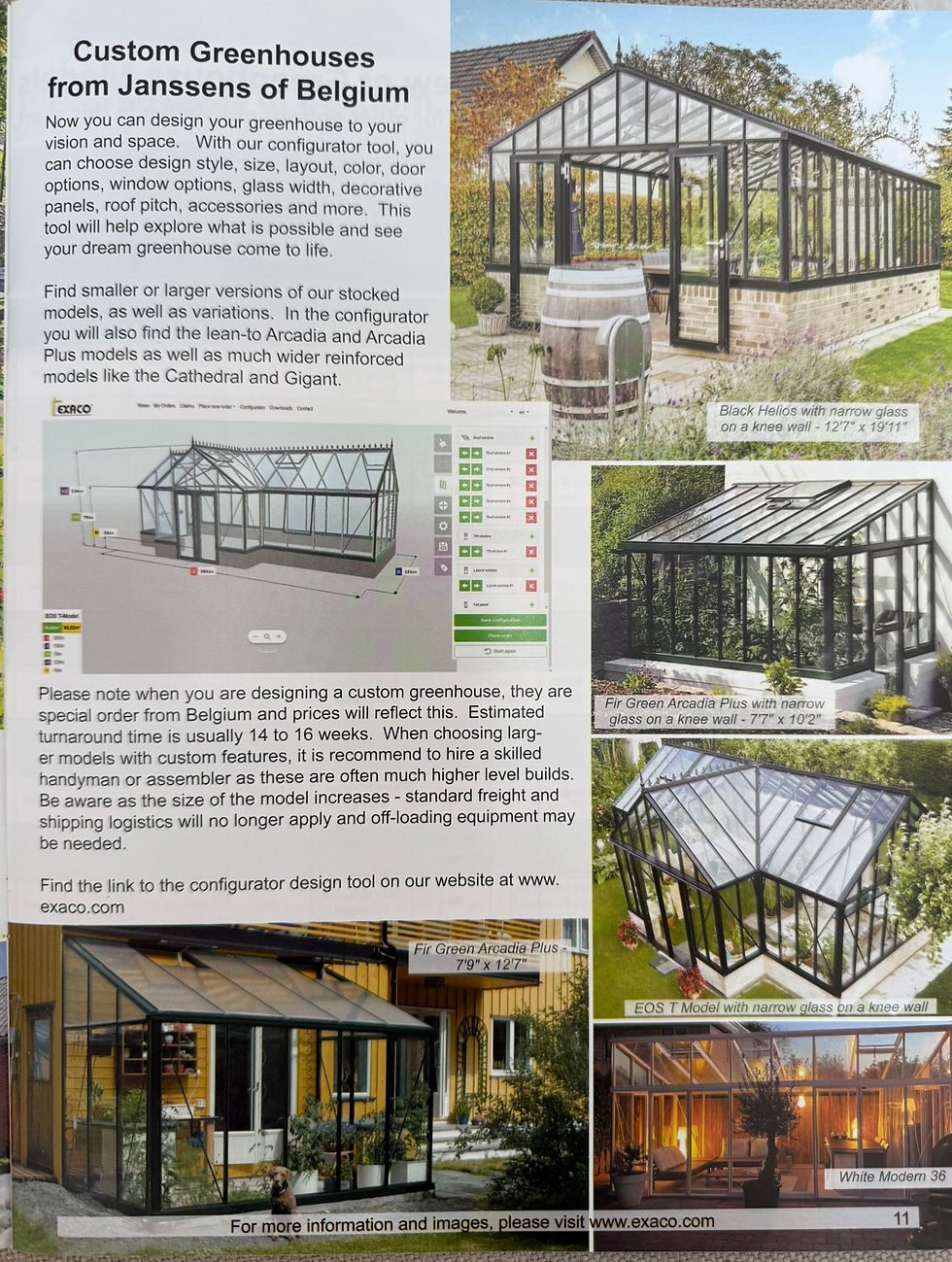 Thumbnail: EXACO.COM - Janssens Royal Victorian Greenhouses of Belgium