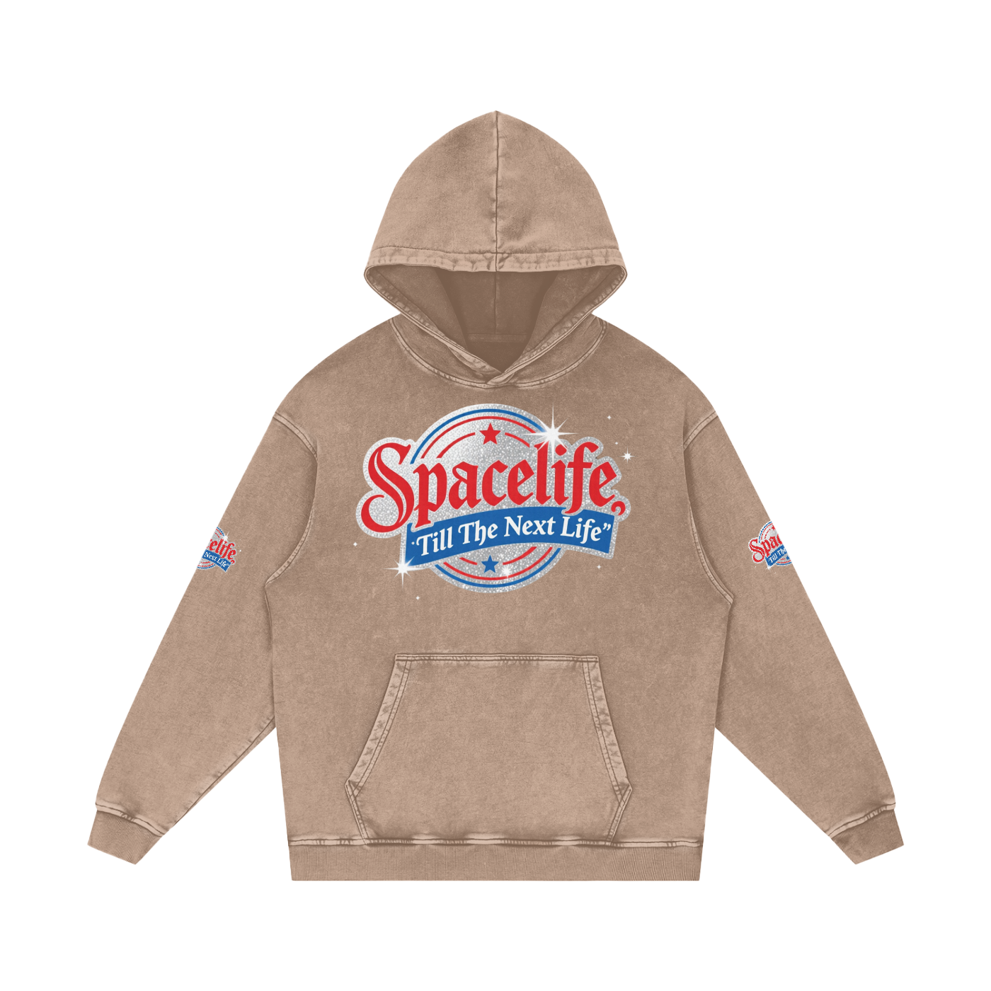 SpaceLife Baseball Logo Hoodie