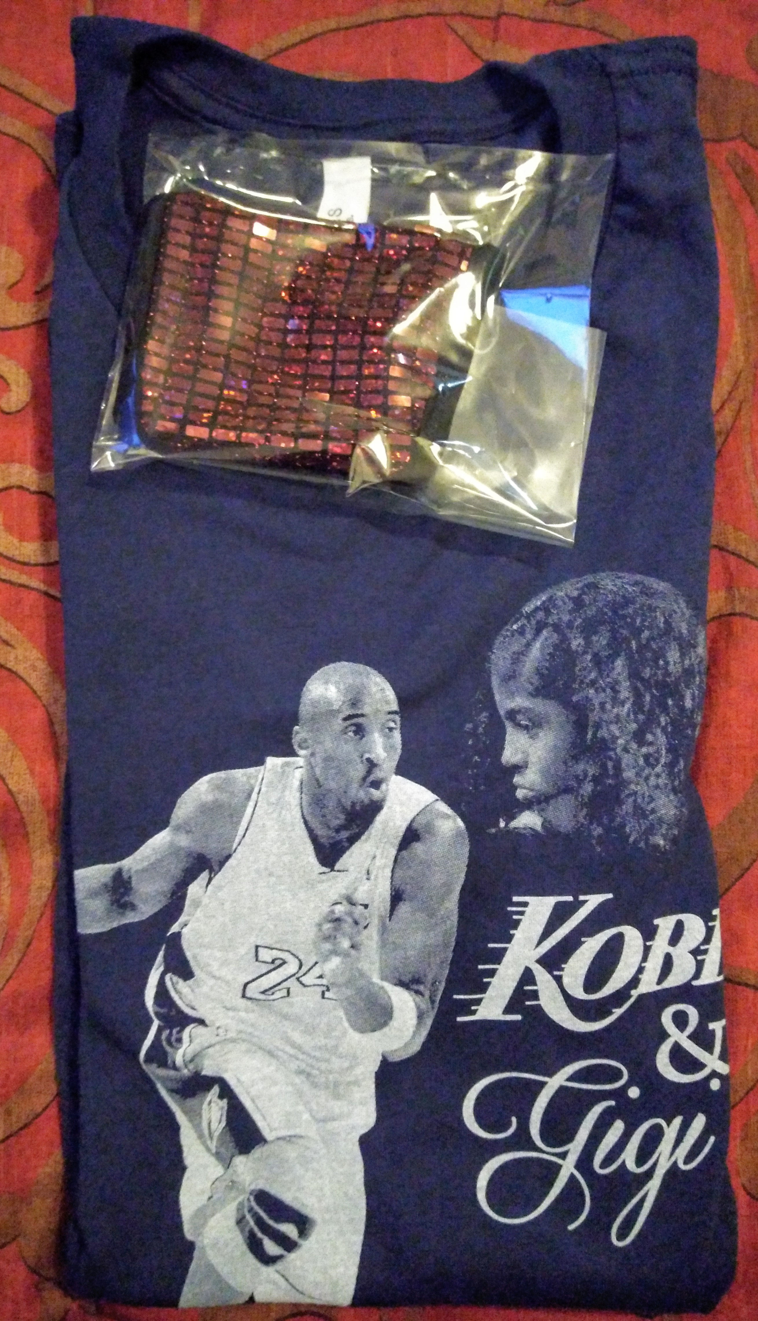 Kobe & Gianna T-shirt and Face Cover