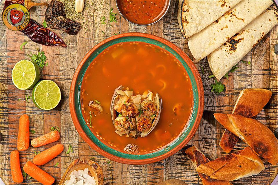 Arranged Food and Objects