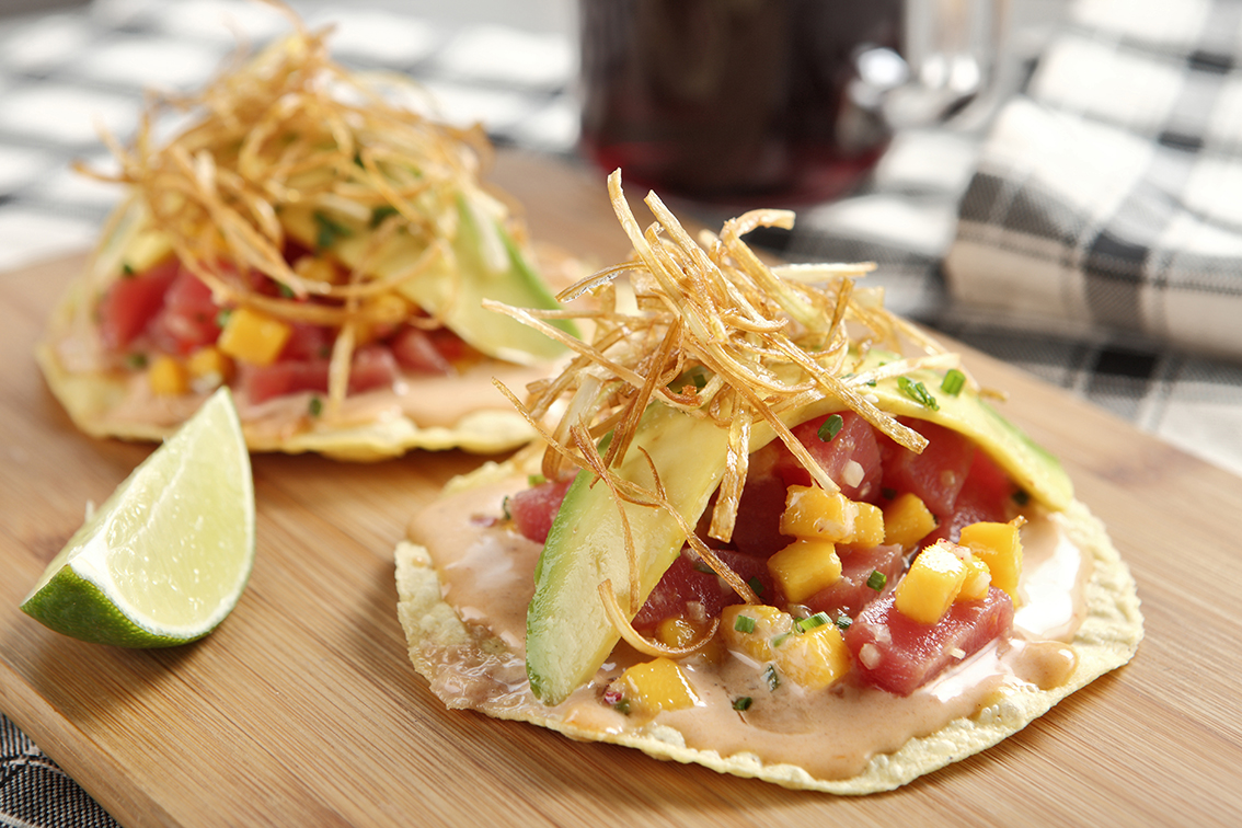 Arranged Food and Objects
