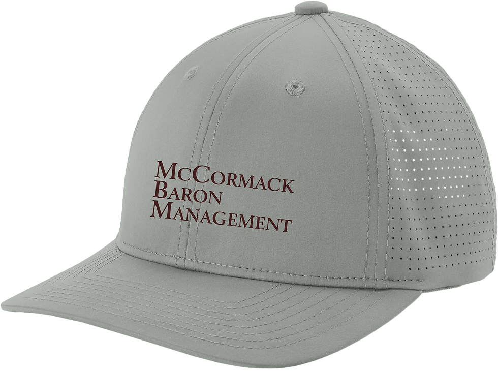Grey with Maroon Logo Snapback