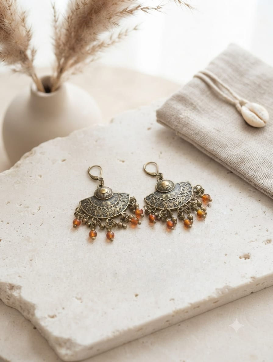 Aros Medallones Perlas