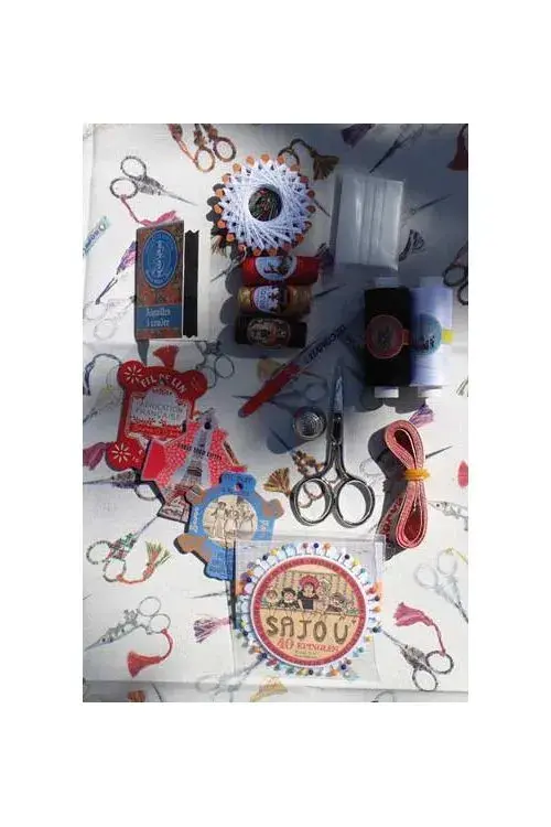 Thumbnail: MAISON SAJOU - COMPLETE SEWING SET LITTLE CHILDREN'S THEATRE