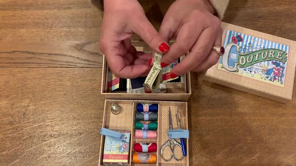 縮圖：MAISON SAJOU - COMPLETE SEWING SET LITTLE GIRL SEWING