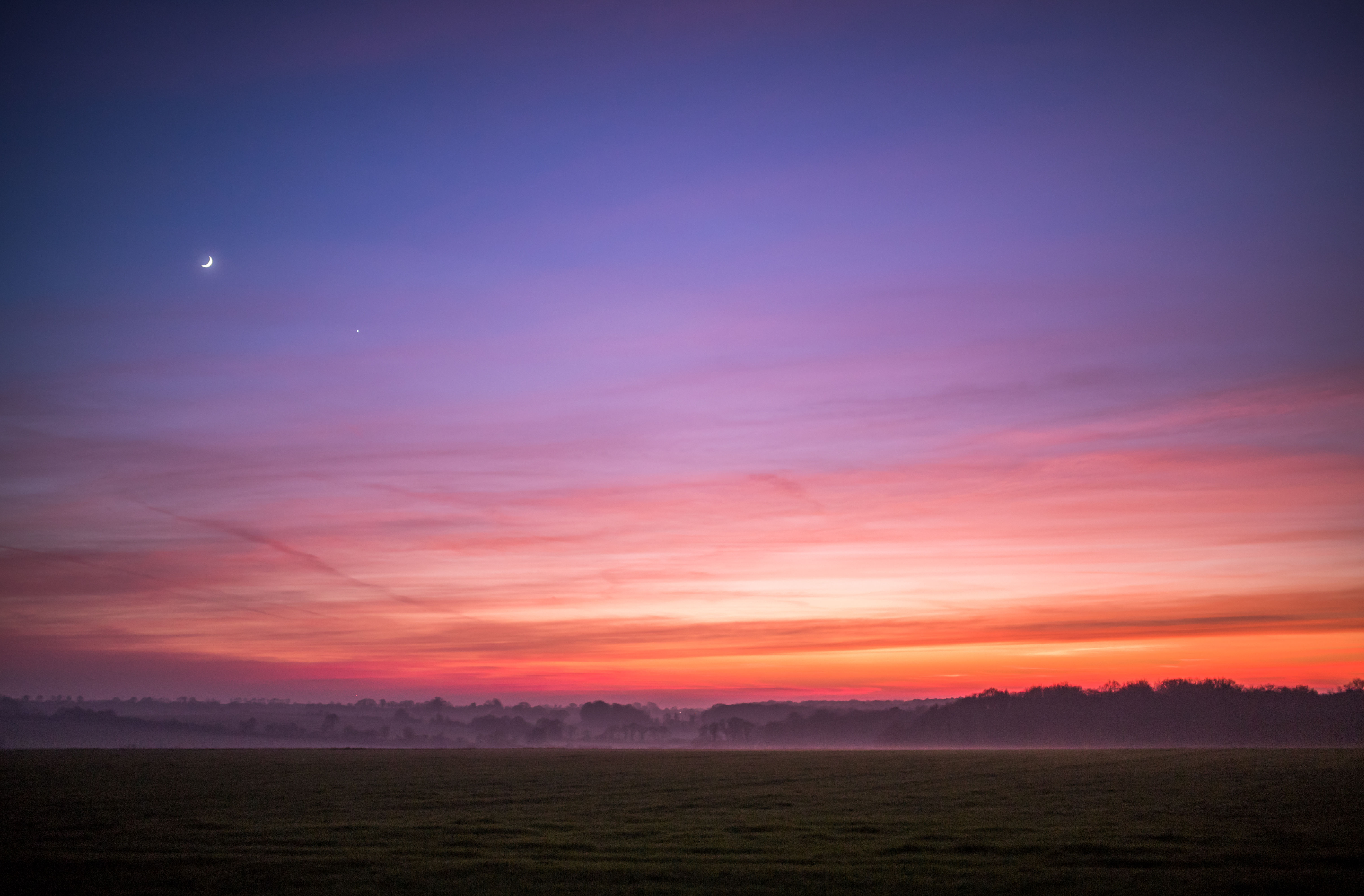 Ciel en feux, Erbray.