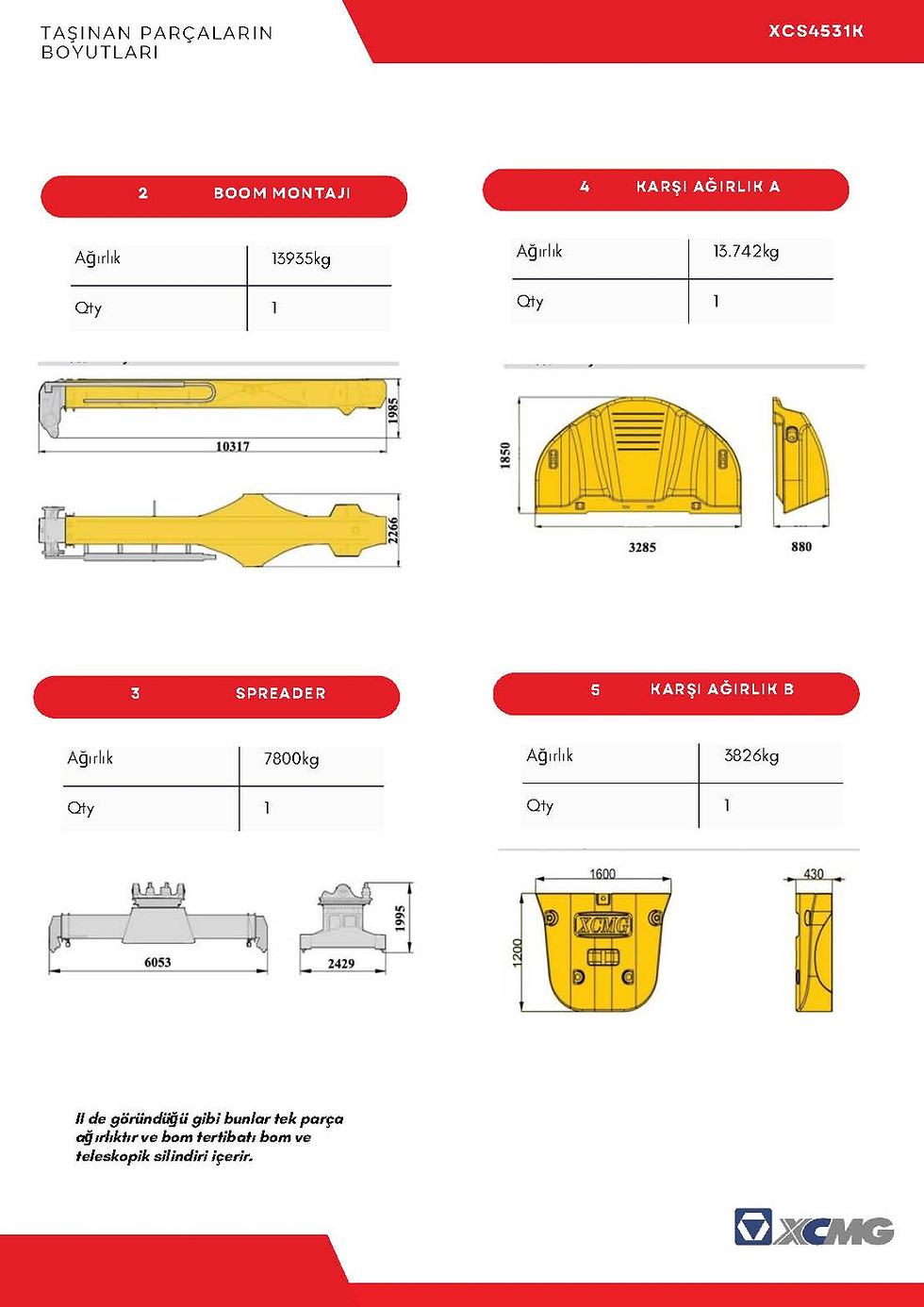 Küçük resim: XCS4531K Stacker (Konteyner İstifleme Makinesi)