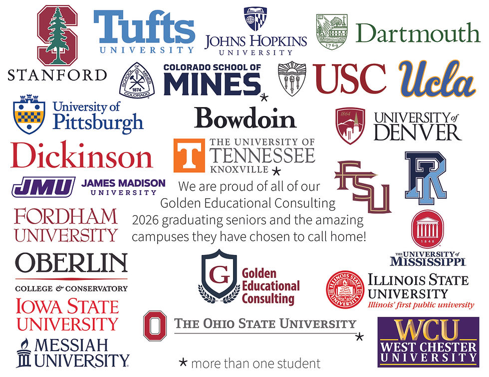 The Colleges of the GEC Class of 2026