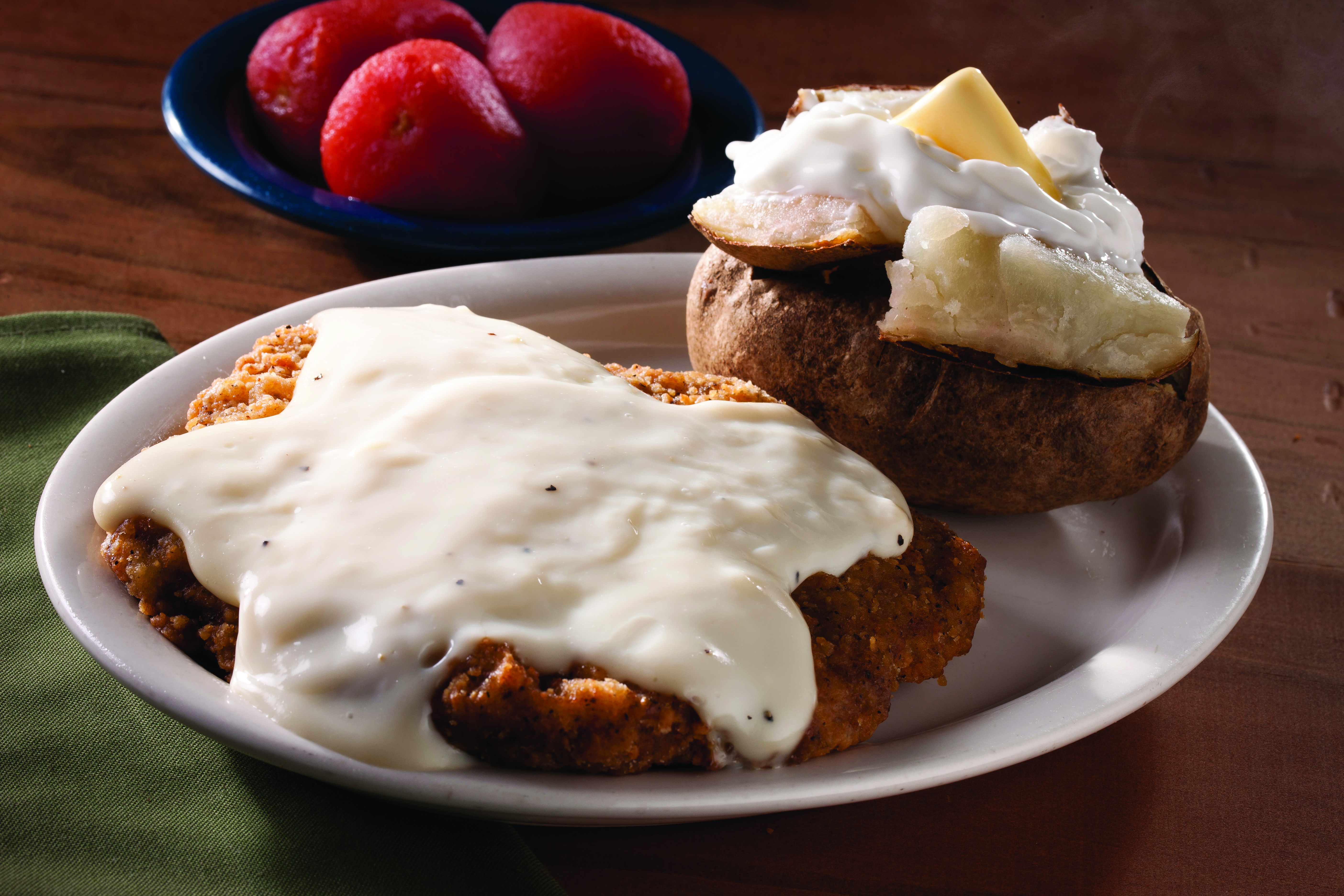 Arranged Food and Objects