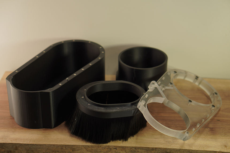 Thumbnail: Nighthawk for 80mm spindle with 4 inch dust collection