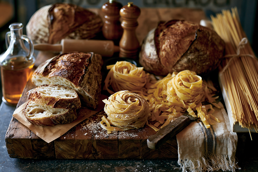 phatheon_A_modern_tuscan_still_life_of_baked_breads_and_fresh_65bdeae6-6c06-4ae0-8907-529e